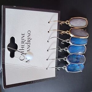 Catherine Malandrino set of 3 pairs of earrings